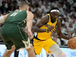 Pascal Siakam. La serie entre Pacers y Bucks está empatada 1-1. AP/M. Gash