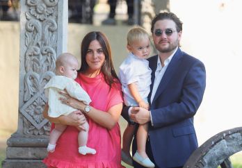 Nicolás Gallo Barba, Andrea Barba Torres, Cristóbal Gallo Barba y Alejandro Gallo García de Llano. GENTE BIEN JALISCO/ Claudio Jimeno