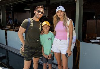 Ari Tinajero, Mauricio Tinajero y Andrea Castro. GENTE BIEN JALISCO/ Christian Pérez