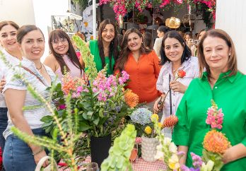 Segunda edición de Work Shop Floral con Marita Loves. GENTE BIEN JALISCO/ Jorge Soltero
