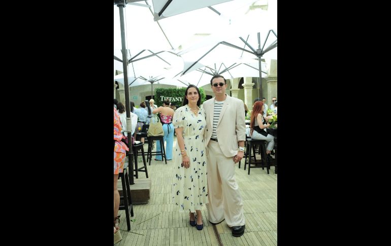 Cristina Lebrija y Marino Salazar. GENTE BIEN JALISCO/ Marifer Rached