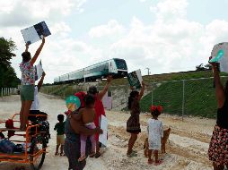 La reforma a la Ley de Amparo pretende blindar las obras del Presidente, como el Tren Maya, cuyos trabajos se han enfrentado con la defensa jurídica de colectivos medioambientales y otros grupos. AFP/Presidencia de México