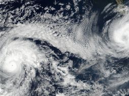 Es el Centro Nacional de Huracanes (NHC, por sus siglas en inglés), la autoridad que pone nombre a estos fenómenos. ESPECIAL / NASA