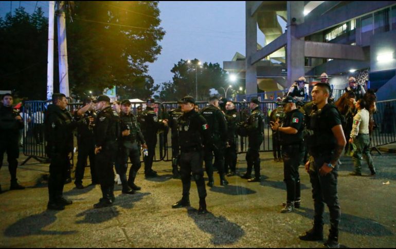 La Policía Municipal de Guadalajara y Protección Civil de Jalisco vigilarán los alrededores del estadio. EL INFORMADOR/ ARCHIVO