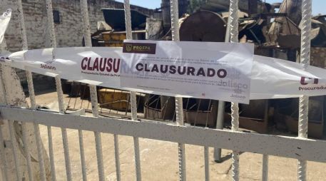 La dependencia determinó realizar dicha clausura, considerando el posible riesgo de un desequilibrio ecológico, daño o deterioro grave a los recursos naturales. ESPECIAL / PROEPA