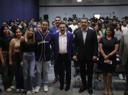 Lomelí reafirmó el compromiso de Claudia Sheinbaum con la educación pública. ESPECIAL