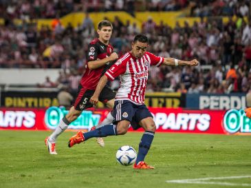 Marco Fabián es uno de los referentes de Chivas contra Atlas. EL INFORMADOR / ARCHIVO