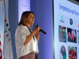 María Salud Rubio afirmó que la creación de carne en laboratorios será posible en México a largo plazo. EFE/F. Guasco.