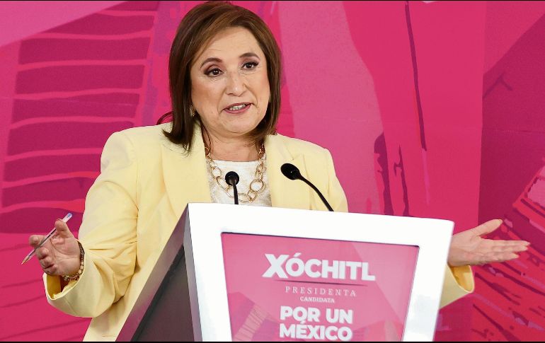 La abanderada del PRI, PAN y PRD señaló que la población debe decidir en este tema. EL UNIVERSAL