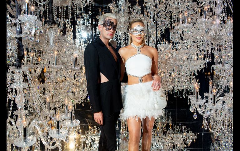 Micky e Indra Pablos. CORTESÍA