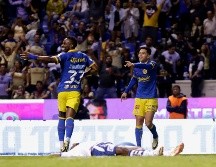 Salvador Reyes (der.) se encargó de marcar las anotaciones de los azulcremas. IMAGO7/M. Novo