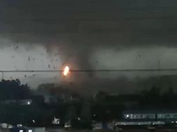 El tornado provocó daños en 141 fábricas, sin que se reportara el colapso de ninguna vivienda. X/@thisisGBA