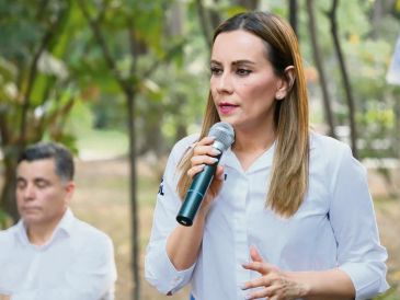 Diana González, candidata a la presidencia de Guadalajara porla coalición “Fuerza y Corazón por Jalisco”. ESPECIAL