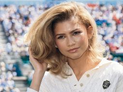 Zendaya posa para un photocall como parte de la promoción de la película “Desafiantes”. AFP/V. Hache