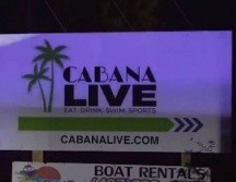 Cabana Live es un local de eventos y un restaurante ubicado en Sanford, a unos 29 kilómetros al norte de Orlando. X