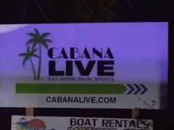 Cabana Live es un local de eventos y un restaurante ubicado en Sanford, a unos 29 kilómetros al norte de Orlando. X