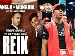 Tanto Jaime Munguía como Reik son de Baja California, así que la banda acompañará a su paisano. Instagram/ @jaimemunguiaoficial / IMAGO7.