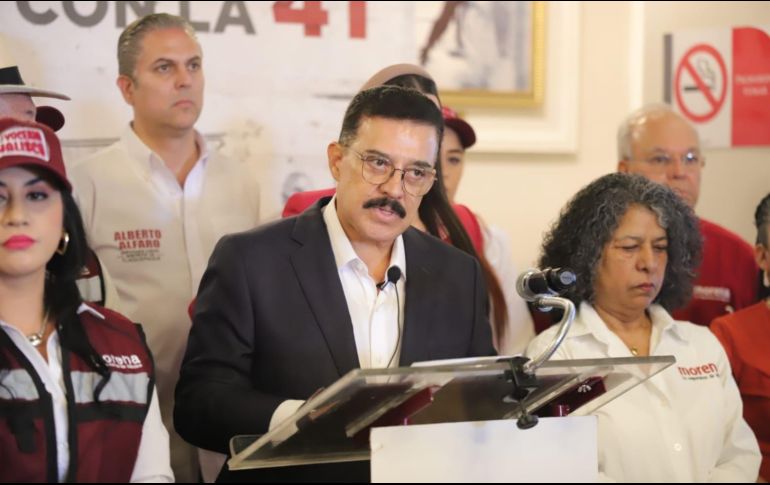 Carlos Lomelí  invitó a las y los militantes de Morena a no confiarse y defender el voto de los ciudadanos en las casillas, y hacer realidad la construcción del segundo piso de la 4T. CORTESÍA.