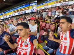 Edgar y Omar llevaron a sus tíos, Hugo y Pepe, a disfrutar del encuentro en el Jalisco y compartieron la emoción que vivieron al presenciar el gol del 