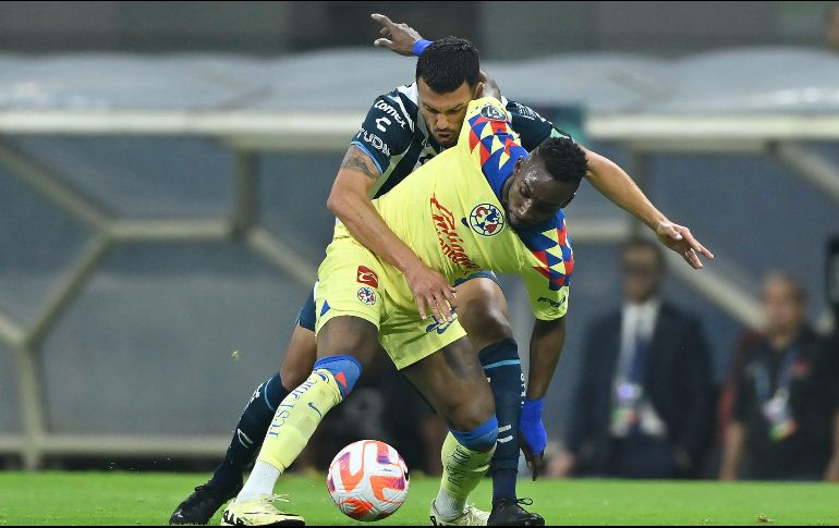 Tuzos y Águilas dieron un peleado partido de ida. IMAGO7/E. Espinosa