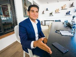 Santos Rizo reconoció la importancia de la labor de los zapopanos de San Isidro, principalmente dedicados al campo. ESPECIAL