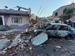 Bomberos del Estado recibieron apoyo de elementos de La Barca, Jamay, Atotonilco y Ocotlán. CORTESÍA/ Protección Civil Jalisco.