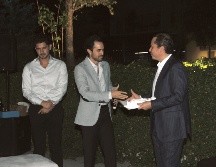 Daniel Morales Salin, Luis Parra y Lorenzo Graciano. GENTE BIEN JALISCO/ Esmeralda Escamilla