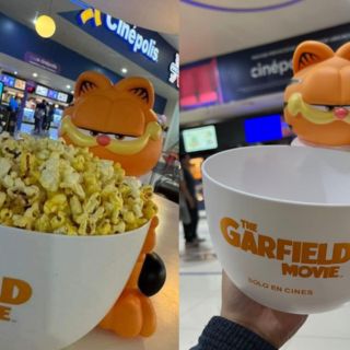 ¿Cuál es el precio de la palomera de Garfield en Cinépolis?
