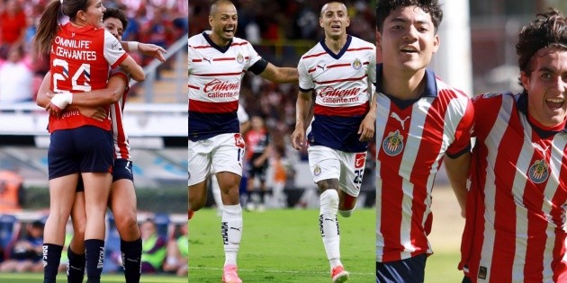 Chivas, con presencia en diversas categor&iacute;as