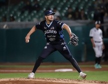 Frank Duncan perdió el juego tras una entrada y dos tercios, durante la cual permitió seis hits y siete carreras. CORTESÍA/Charros de Jalisco