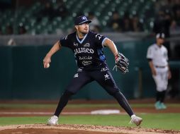 Frank Duncan perdió el juego tras una entrada y dos tercios, durante la cual permitió seis hits y siete carreras. CORTESÍA/Charros de Jalisco