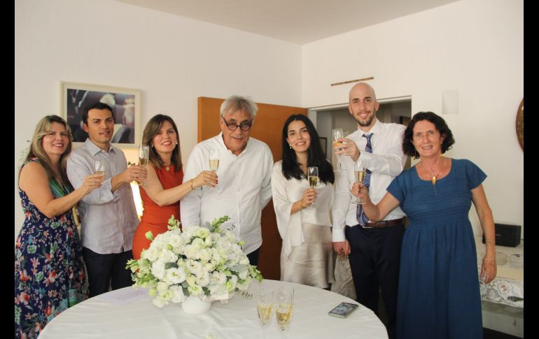 Claudia Olea, Diego Flores Olea, Catalina Olea, Sergio Ortiz Jiménez, Andrea Flores Olea, José Pablo Ortiz Orendain e Isabel Orendain. GENTE BIEN JALISCO/ Esmeralda Escamilla