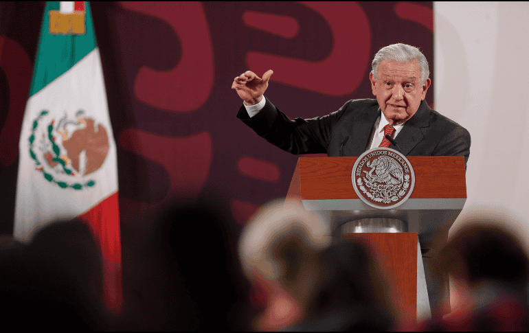 López Obrador habla de los pendientes que dejará para el próximo gobierno. EFE/ I. Esquivel