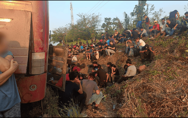 INM señala que la mayoría provienen de siete países del Caribe, Centro y Suramérica. EFE/Instituto Nacional de Migración