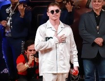 En anteriores entrevistas, “Canelo” mencionó que aceptaría una pelea con el “Bandera Roja” si se le pagaban 200 millones de dólares. EL INFORMADOR/Archivo