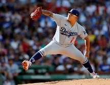 MLB puso a Urías en licencia administrativa de forma indefinida, después de que fue arrestado afuera del Estadio BMO en Los Ángeles tras asistir a un partido de la MLS el 3 de septiembre. AP / ARCHIVO