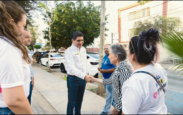 Santos Rizo reafirmó su compromiso de trabajar en colaboración con los ciudadanos para construir un municipio más seguro. ESPECIAL