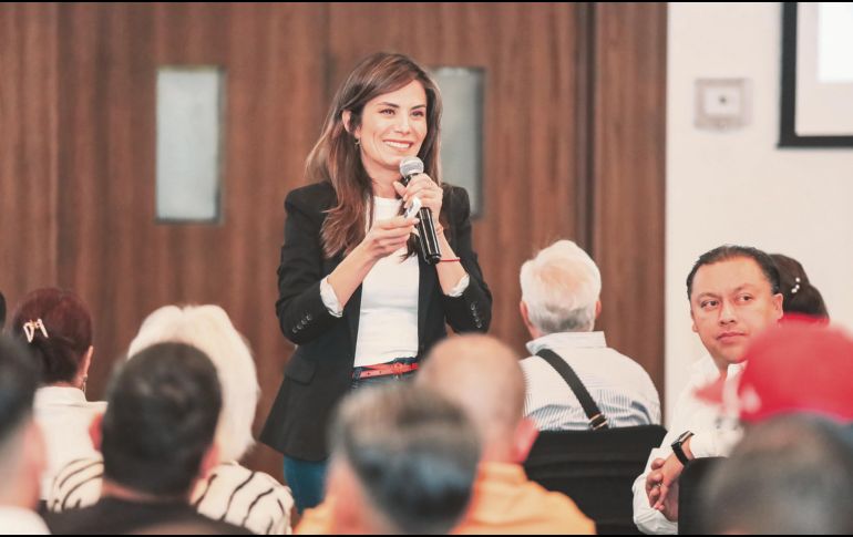 Verónica Delgadillo planteó la incorporación de más de 290 patrullas, además de capacitación especializada para los policías. ESPECIAL