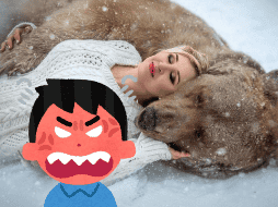 2 de cada 3 mujeres lo tienen muy claro, un oso salvaje es mejor compañía que un hombre. PINTEREST/Bored Panda