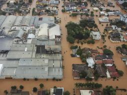 El nivel del agua fue el más alto desde que se comenzaron a llevar registros, hace casi 150 años. AP / C. MACEDO