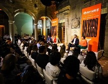 El ex coordinador de MC en la Cámara de Diputados señaló que en su libro se abordaron sus propuestas que buscan que México sea un referente a nivel mundial. EL INFORMADOR/ A. NAVARRO