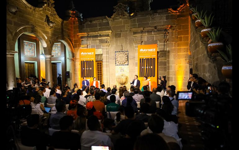 El ex coordinador de MC en la Cámara de Diputados señaló que en su libro se abordaron sus propuestas que buscan que México sea un referente a nivel mundial. EL INFORMADOR/ A. NAVARRO