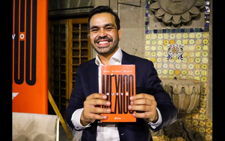 El ex coordinador de MC en la Cámara de Diputados señaló que en su libro se abordaron sus propuestas que buscan que México sea un referente a nivel mundial. EL INFORMADOR/ A. NAVARRO