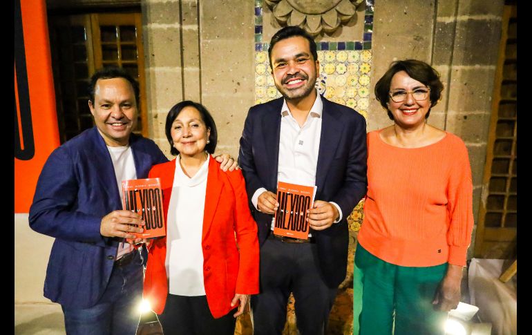 El ex coordinador de MC en la Cámara de Diputados señaló que en su libro se abordaron sus propuestas que buscan que México sea un referente a nivel mundial. EL INFORMADOR/ A. NAVARRO