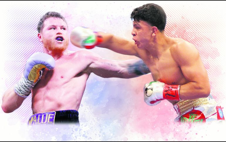 “Canelo” quiere su victoria 61 por la vía del cloroformo. EL INFORMADOR/D. Ávalos