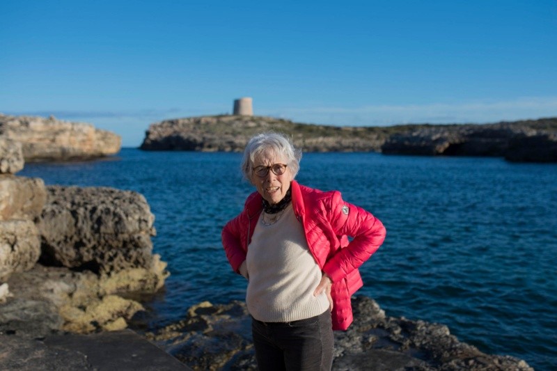 Gestora del legado literario del autor de 'La Peste' o 'El Extranjero', Catherine Camus se encuentra en Sant Lluís (Isla de Menorca), donde asistió a la cuarta edición de las ‘Trobades Camus’ (Encuentros Camus). EFE/David Arquimbau 