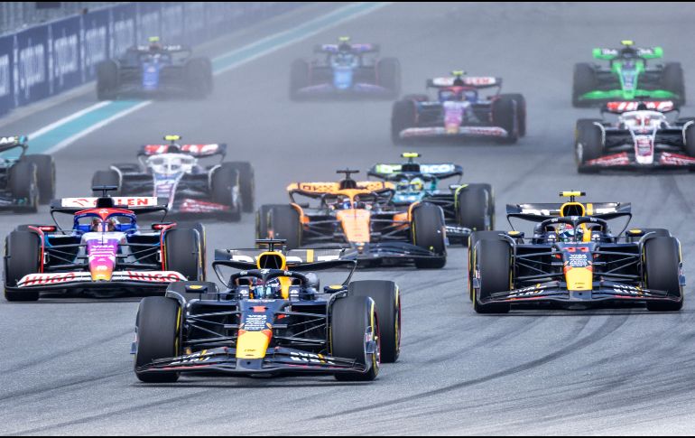 La carrera del Gran Premio de Miami en el Gran Circo de la Fórmula 1 vivirá su momento de máxima tensión. EFE/ C. HERRERA-ULASHKEVICH