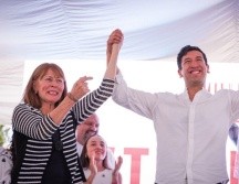 Clouthier y Kumamoto ofrecieron una rueda de prensa y posteriormente tuvieron un mitin en el parque Torremolinos. CORTESÍA