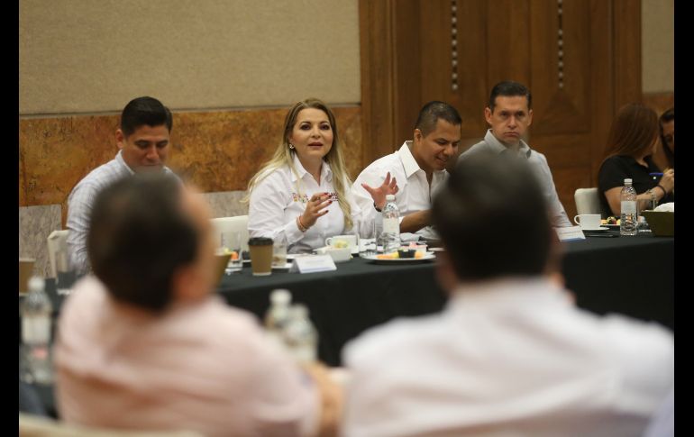 Claudia Delgadillo dijo que trabajará en el nodo vial en Las Juntas y la creación del puente Federación en coordinación con el Gobierno de Nayarit y el Federal. CORTESÍA