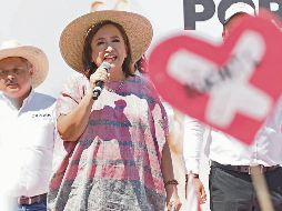 La aspirante del PRI, PAN y PRD culpó al ex titular del Cisen por violentar a candidatos. EL UNIVERSAL